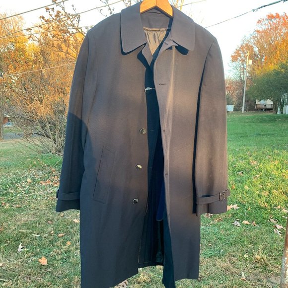 Jcpenney midweight overcoats Jacket Men's 38L - Picture 2 of 16